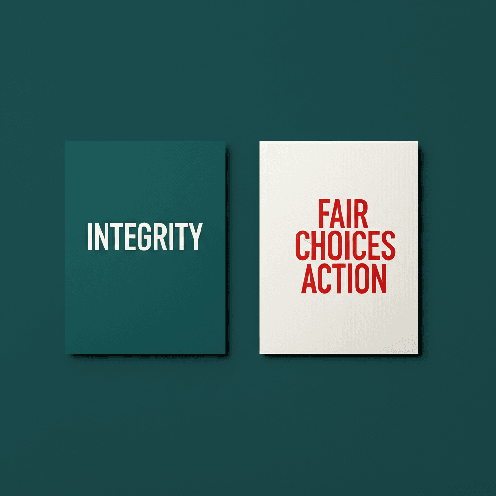 Kampania społeczna Kupuj odpowiedzialnie - design graficzny i komunikacja wizualna